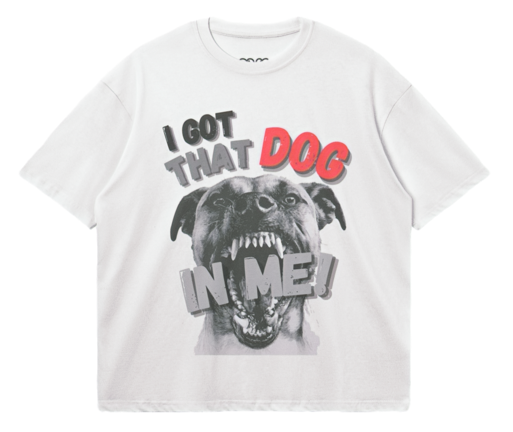 "Dog In Me" T-Shirt (White)