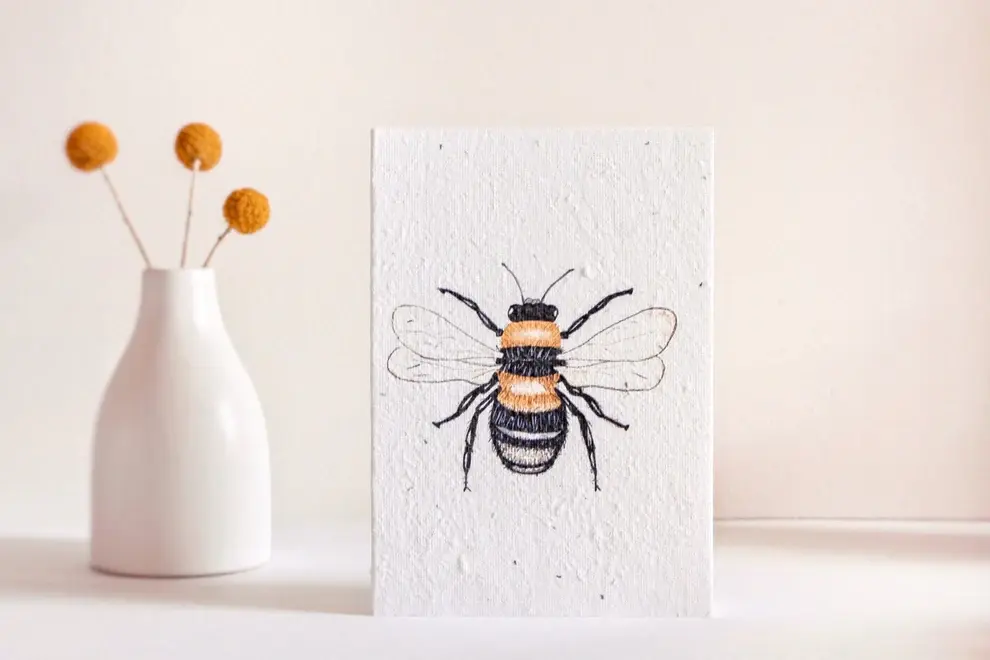 PLANTABLE GIFT CARD -- Honey Bee