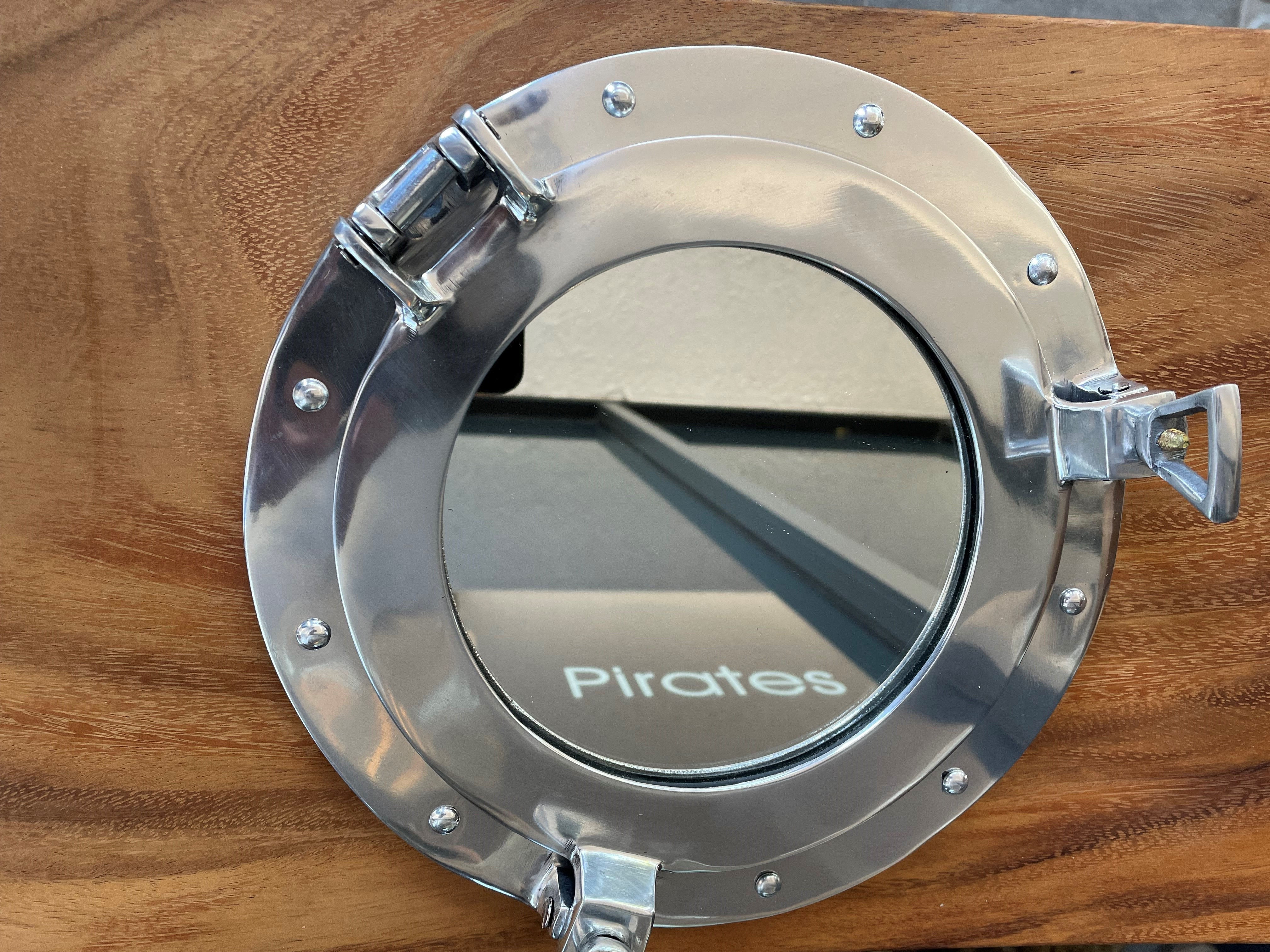 Porthole Mirror Nickle