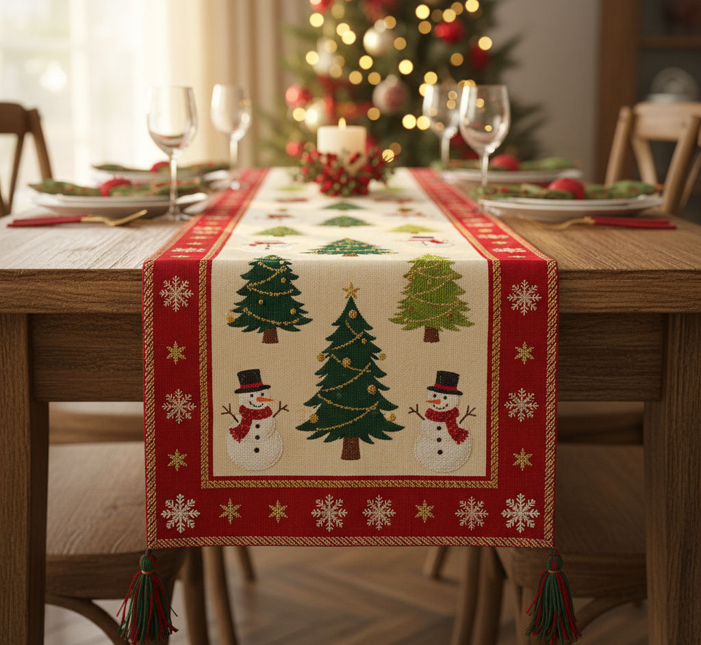 Gobelin Christmas Table Runner 