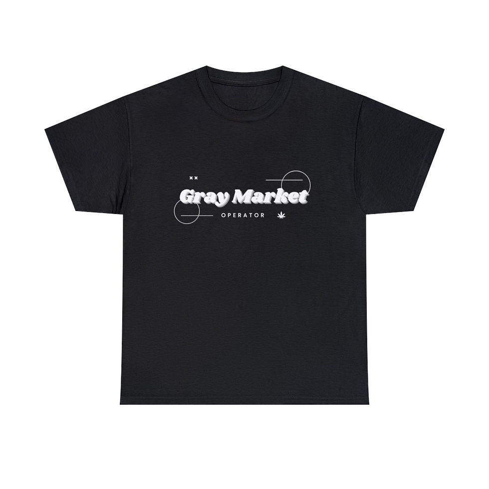 Thumbnail: Gray Market Operator Unisex Heavy Cotton Tee