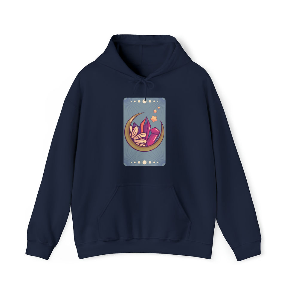 Thumbnail: Sunflower Crystal Healing Unisex Heavy Blend™ Hooded Sweatshirt
