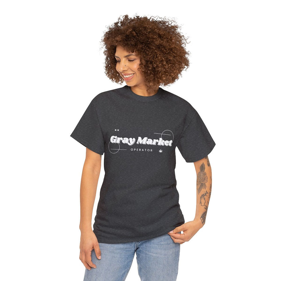 Thumbnail: Gray Market Operator Unisex Heavy Cotton Tee