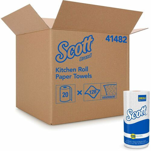 Scott Kitchen Paper Towels with Fast-Drying Absorbency Pockets