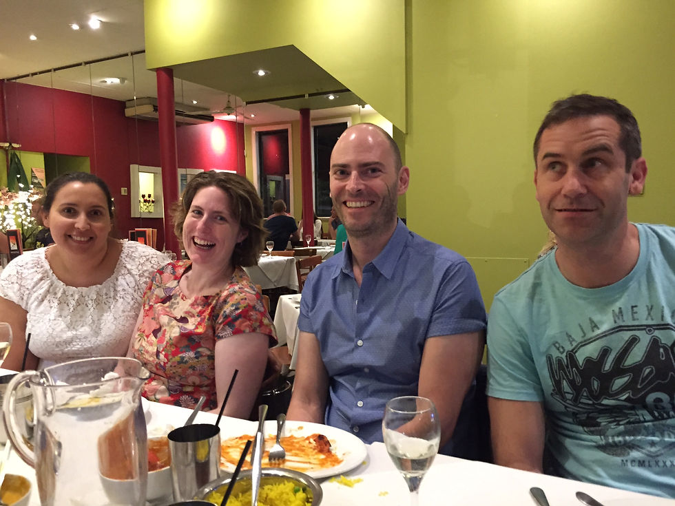 Nat, Imogen, Toby and Mark