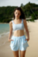 Thumbnail: Stella shorts - Baby blue