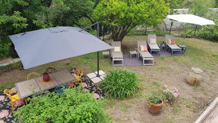 Jardin vu de l'étage