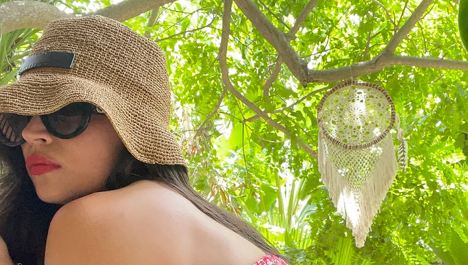 The mood of this bikini is playful, bold, and carefree. It radiates fun summer energy and a touch of retro charm, perfect for sun-soaked days, poolside lounging, and spontaneous adventures. The vibrant red bandana print and sleek black bottoms create a confident, laid-back vibe that’s effortlessly stylish.
