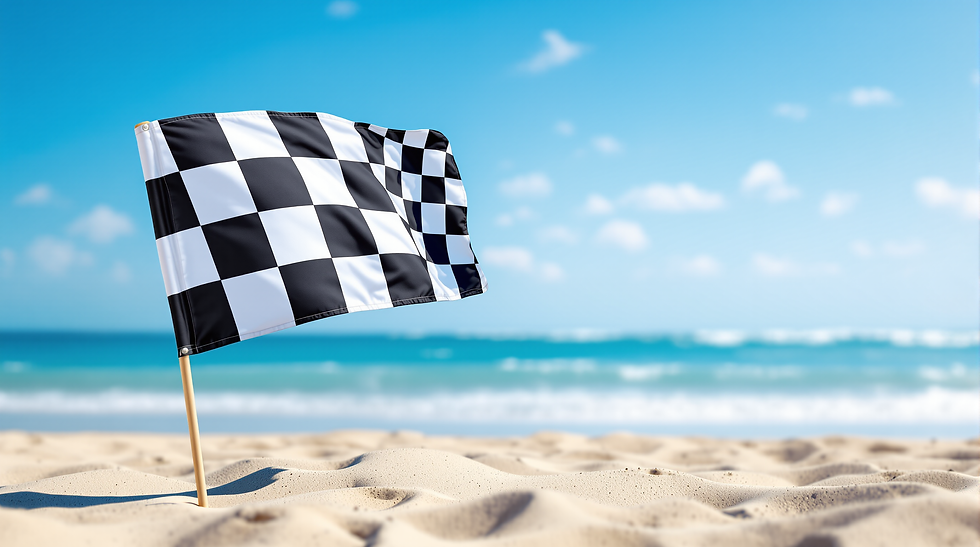 Revving Up Style: Discover My F1-Inspired Swimwear Collection