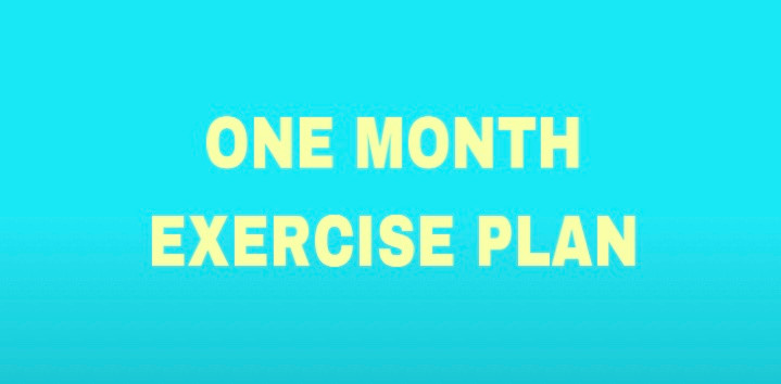 IRunMe One Month Exercise Plan (Beginner-Moderate)