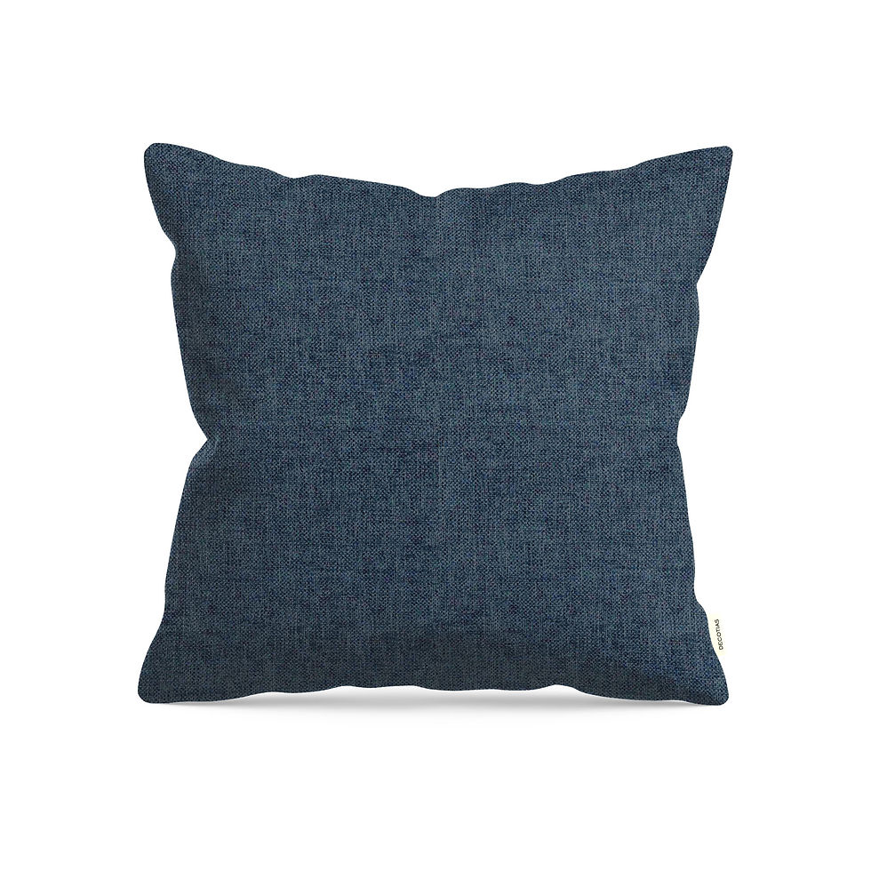 Thumbnail: NOVA Chenille Fabric Digital Print Square Cushion Pillow Cover