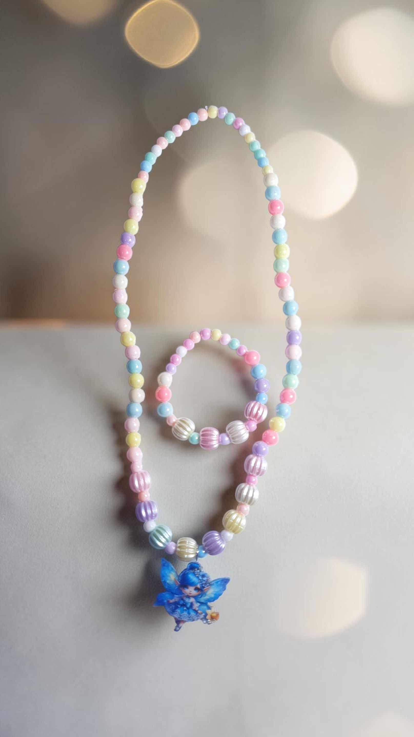 Pastel Iridescent Pumpkin Beads & Plastic Beads