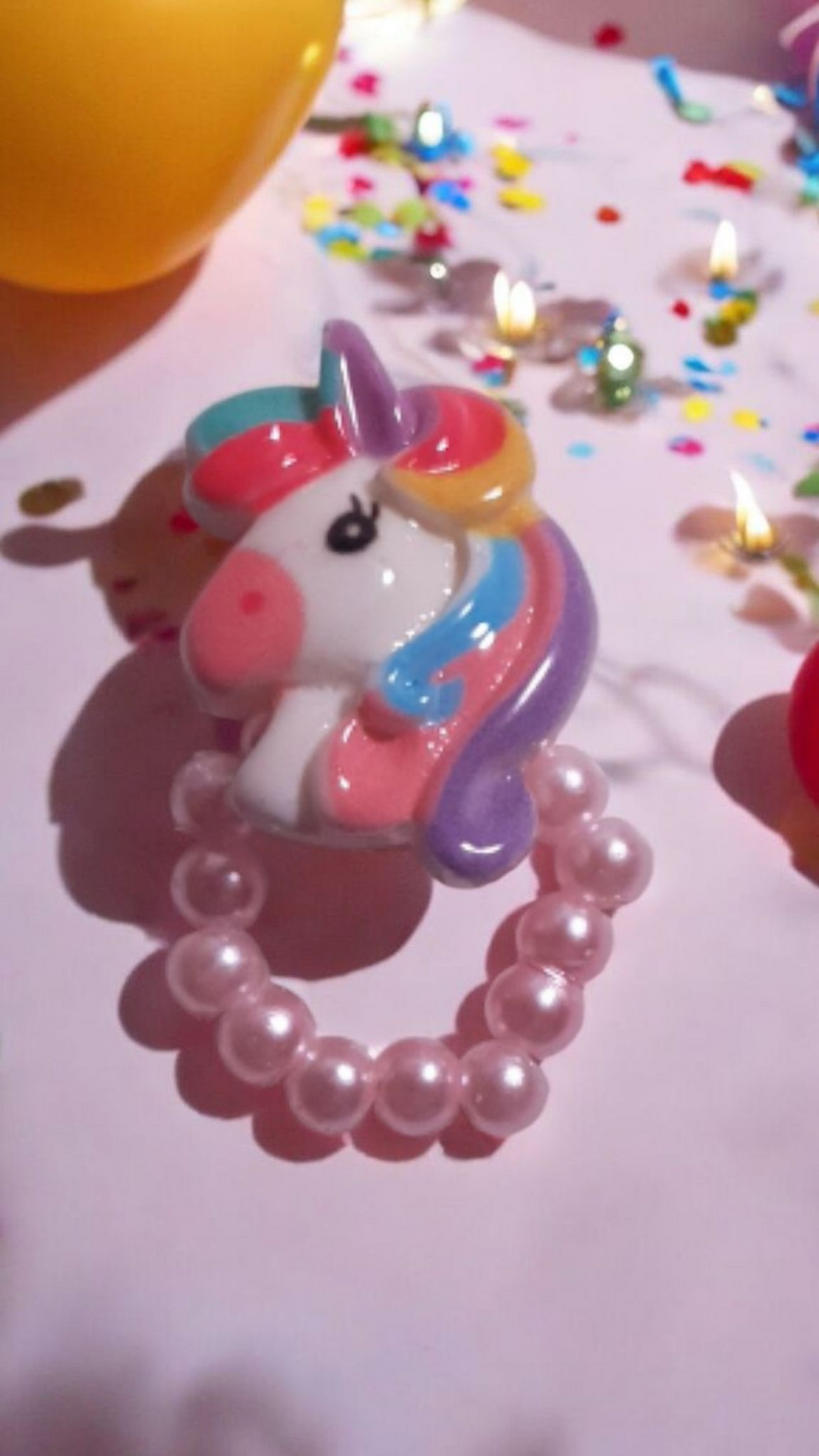 Thumbnail: Necklace & Bracelet Set with Unicorn Pendent
