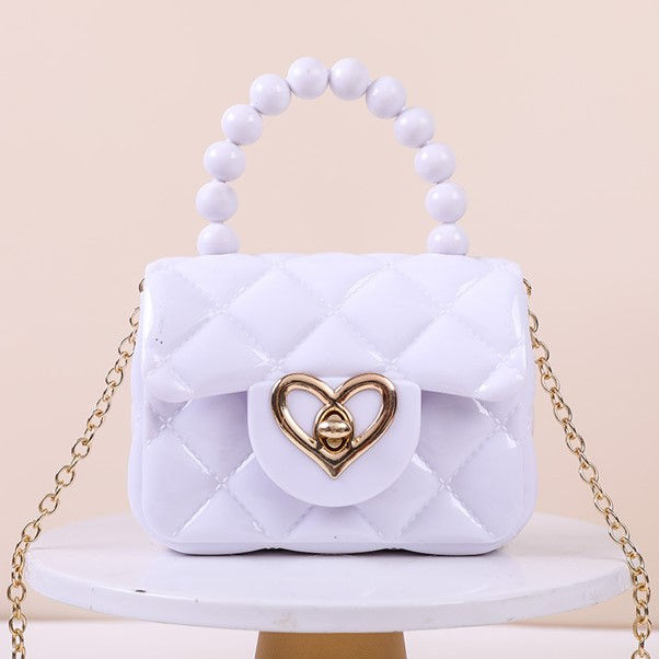 Thumbnail: Mini Handbags Single Chain Kids Candy PVC Bags