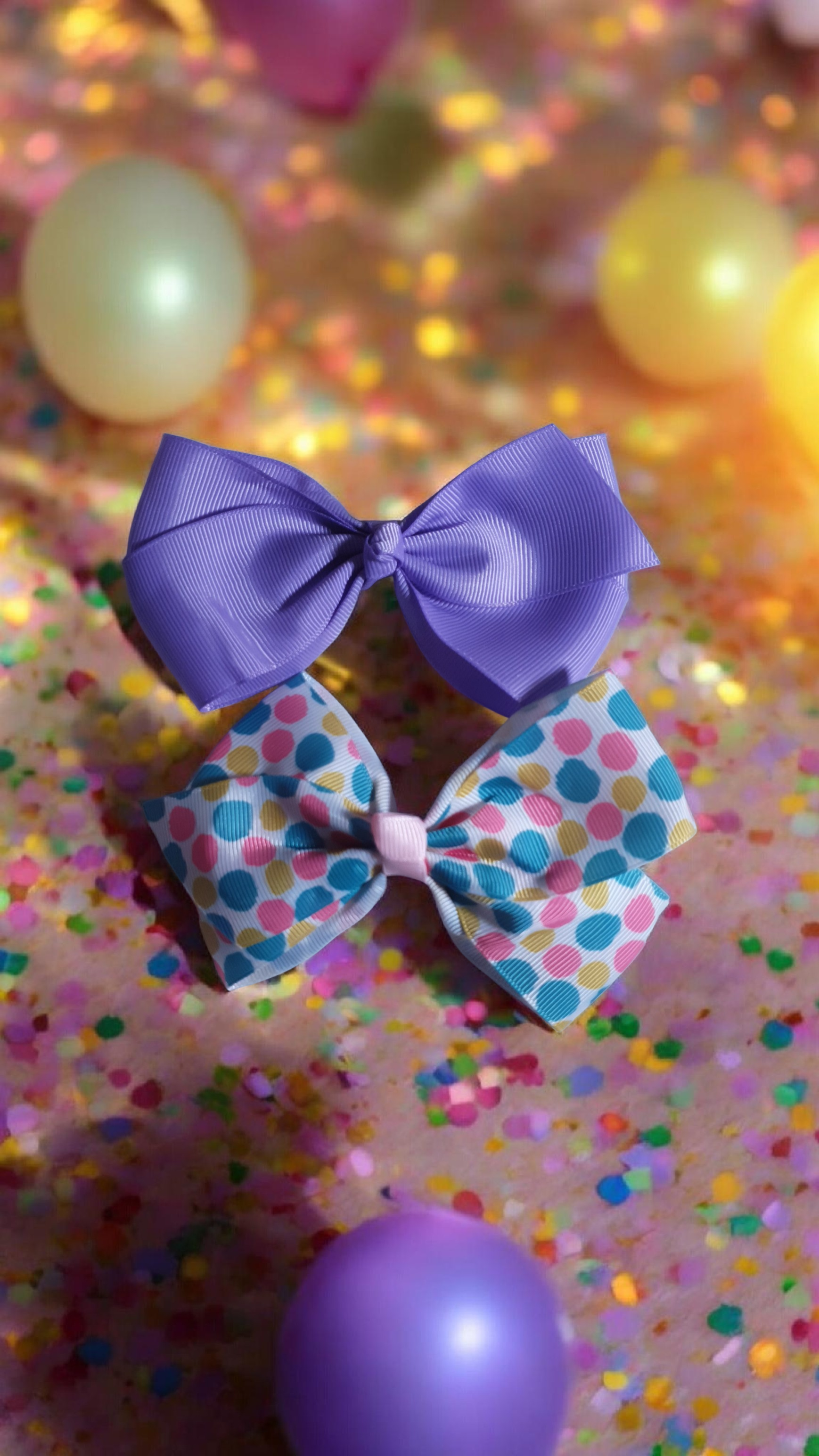 5-Inch Cute Hair Bow 2 Bows