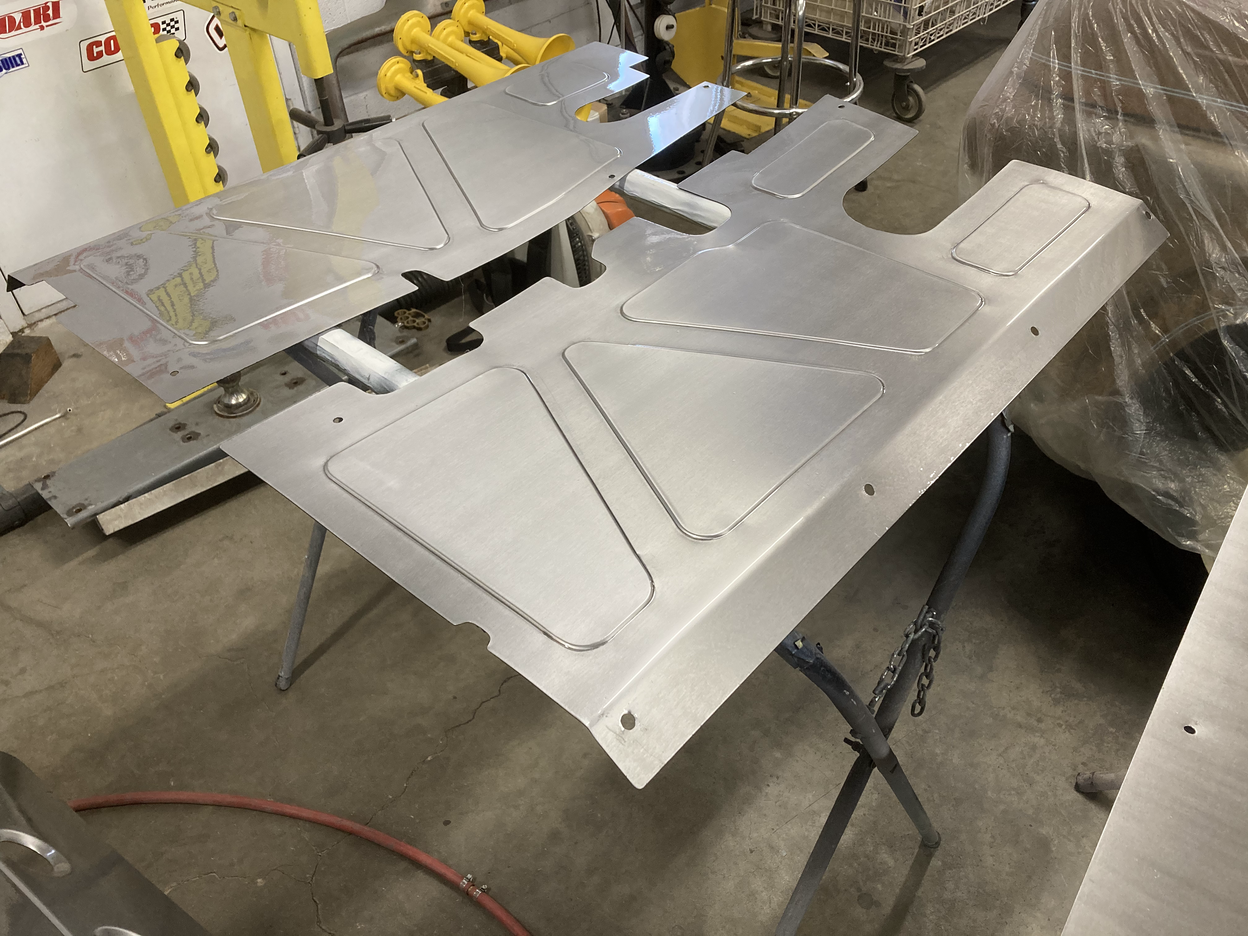 57-60 Ford truck inner front fenders