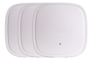 Cisco WiFi 6E 9100 access points delivering high-speed, low-latency wireless connectivity for maritime networks, enhancing vessel communication and onboard performance