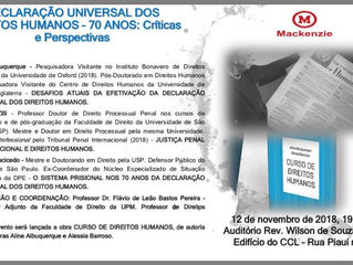 Evento: Declaração Universal dos Direitos Humanos - 70 Anos: Críticas e Perspectivas