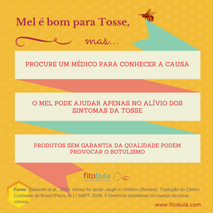 O Uso do Mel no Alívio da Tosse em Crianças Maiores de um Ano de Idade