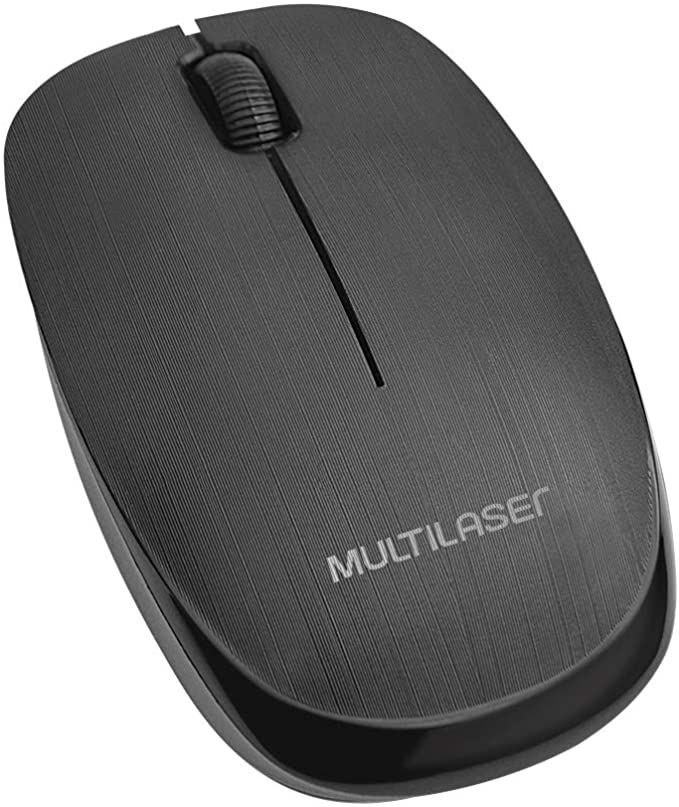 Miniatura: Mouse Sem Fio 2.4 Ghz 1200 DPI Usb, Preto