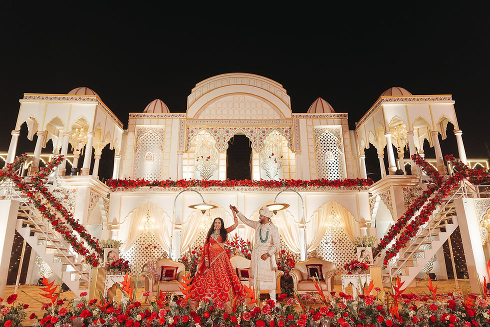 Rupal and Abhishek’s Ananta Spa & Resort Jaipur Wedding by Bhagwati Weddings