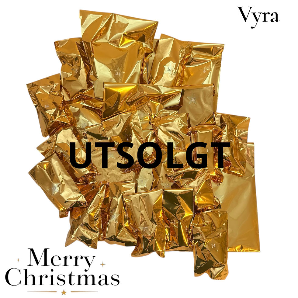 Vyra favoritter, 24 dagers julekalender - uten UV-lampe