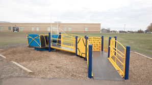 Playground equipment offers play for all children