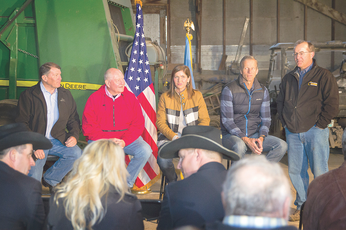 Secretary of Ag visits Poet, Lennox farm Tea Weekly, Tea South Dakota