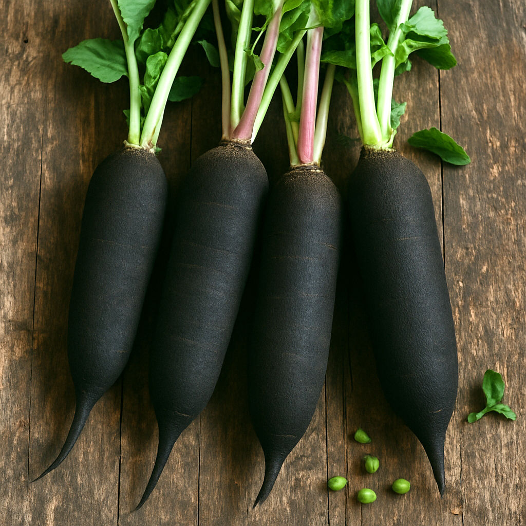 Radish Black Spanish Long