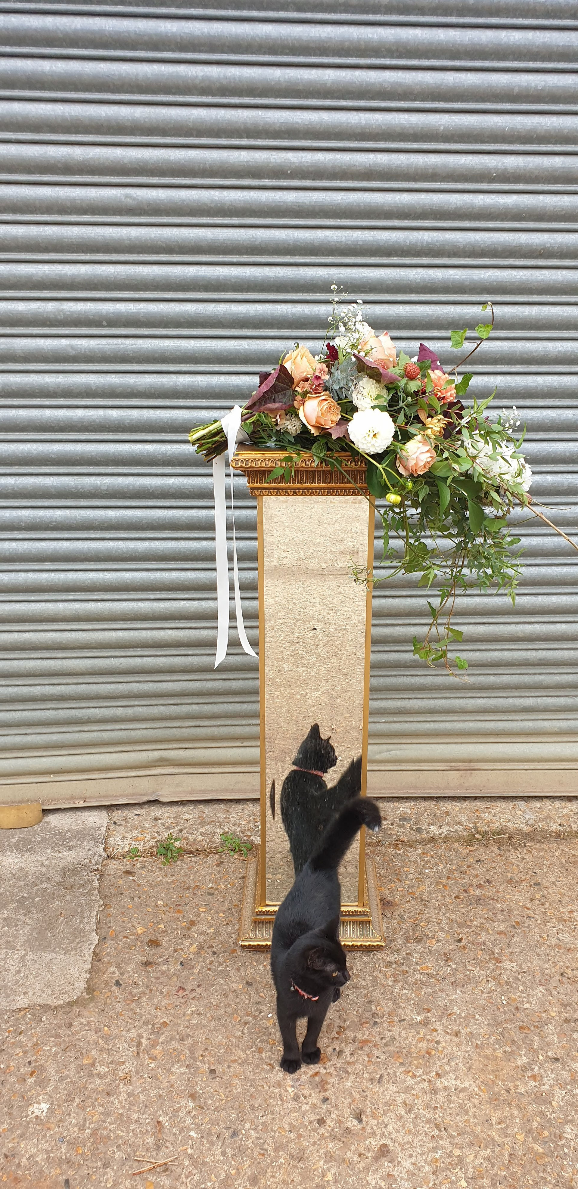 Waterfall brides bouquet 