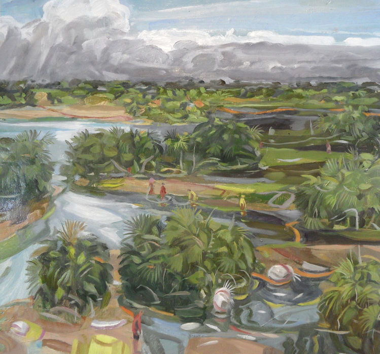 FloridaWaterway+(2015)+oil+on+paper+24_x23_ 2015.jpeg