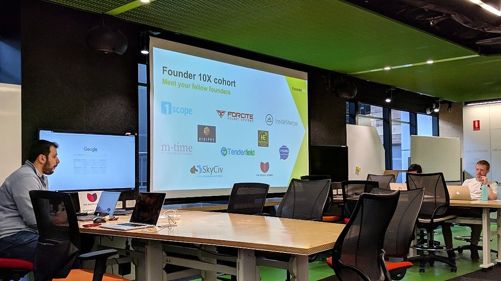 UNSW’s inaugural startup accelerator program, Founder 10X