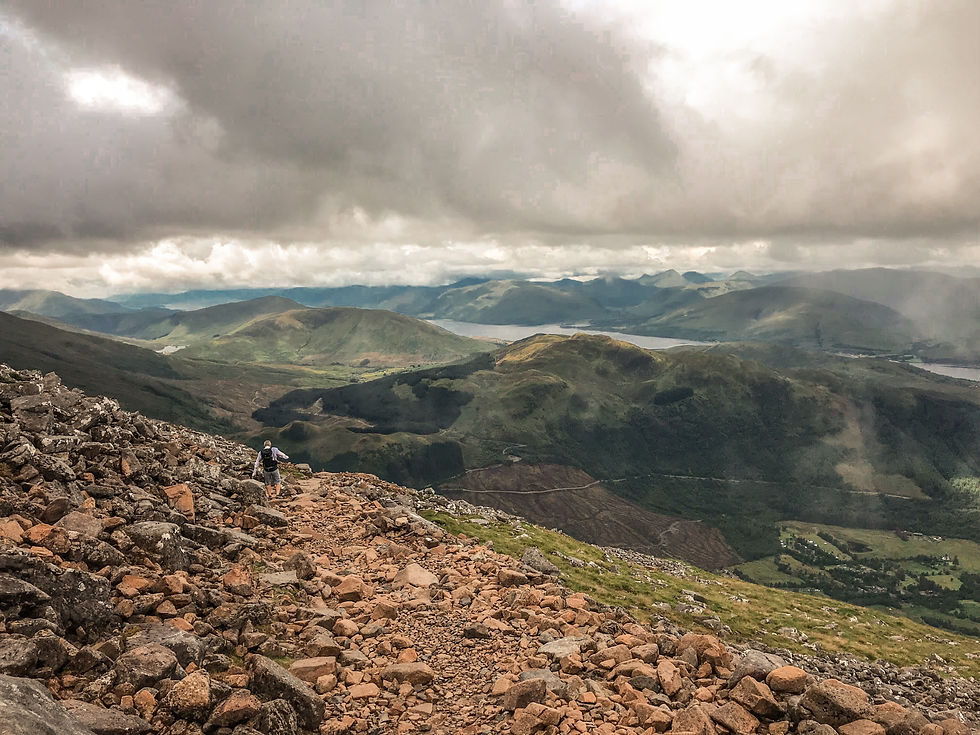 The highest and most iconic mountain in whole Great Britain - Ben Nevis