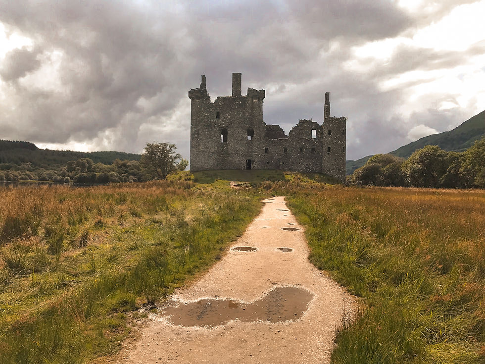Kilchurn Castle - one of Scotland's many castles
