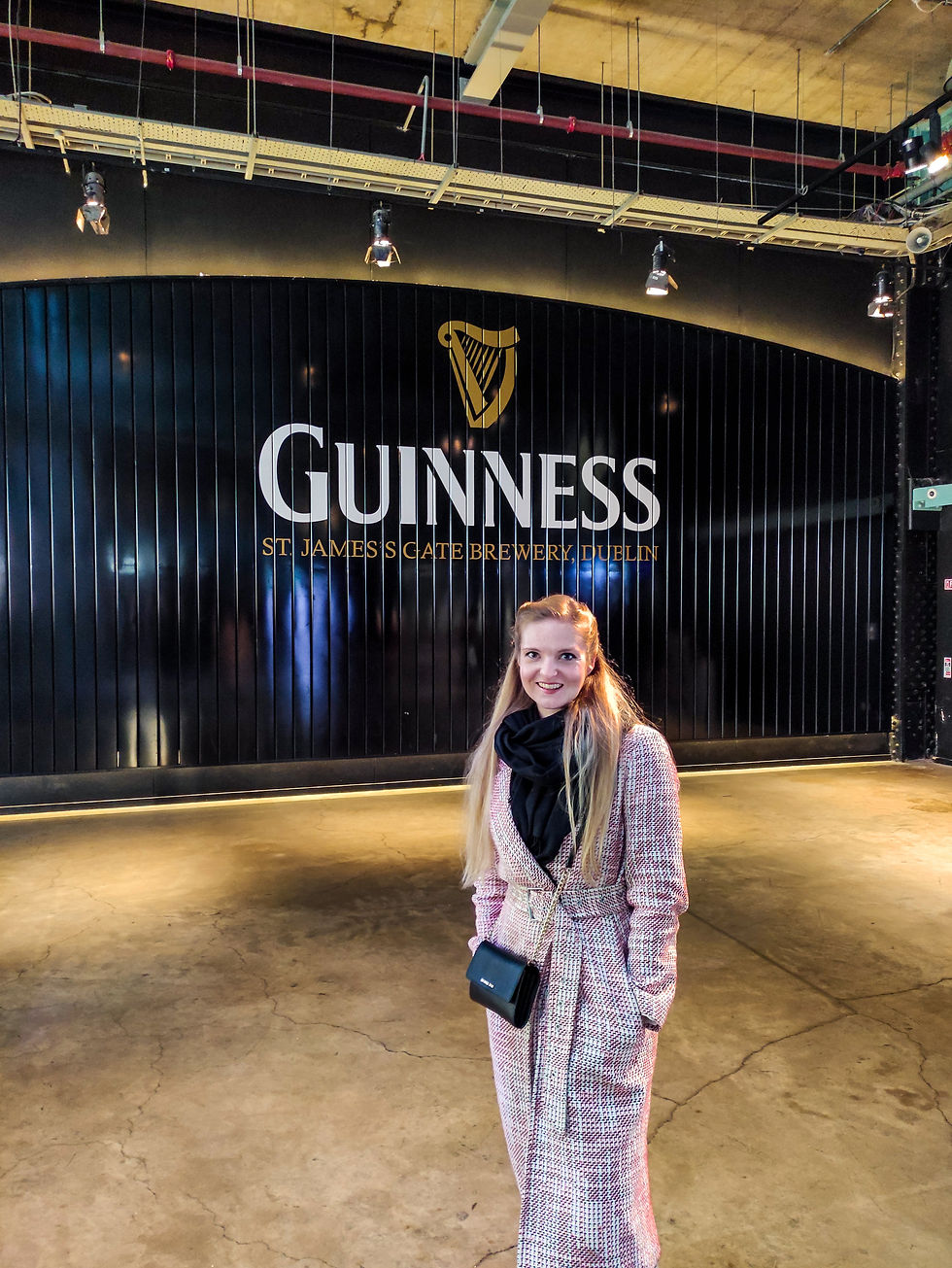 The Guinness Storehouse is housed inside an old fermentation plant