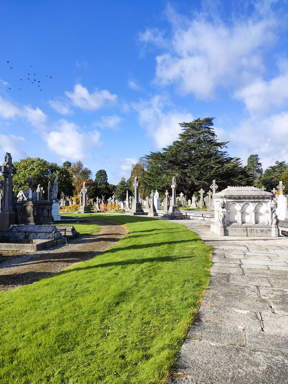 This cemetery is Ireland’s largest burial place