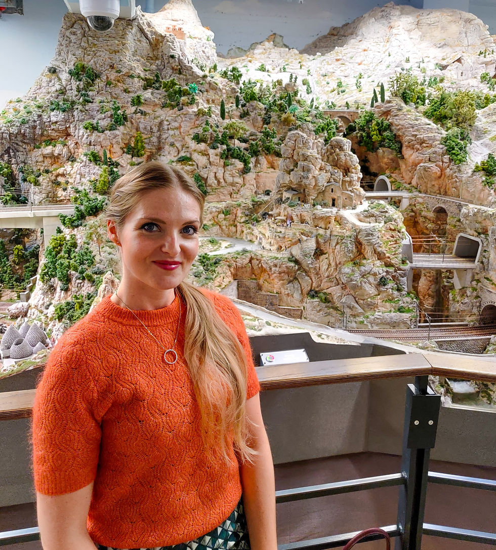 This miniature wonderland is the largest miniature railway exhibition in the entire world