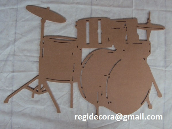 Bateria em MDF