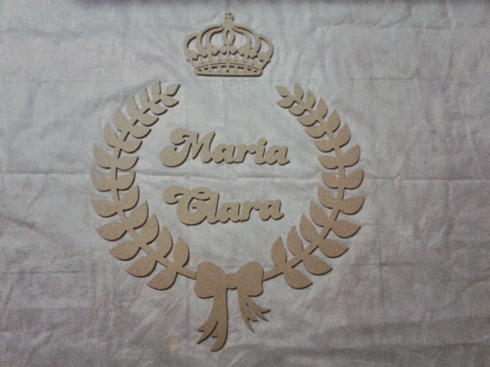 Monograma com Nome e Coroa