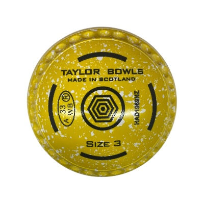 SR Size 3 Half Pipe Grip Yellow/White