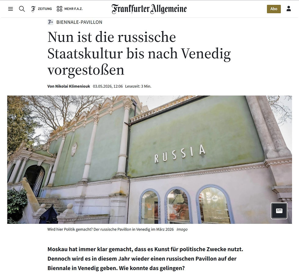 Screenshot: FAZ.net