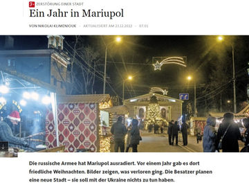 Ein Jahr in Mariupol