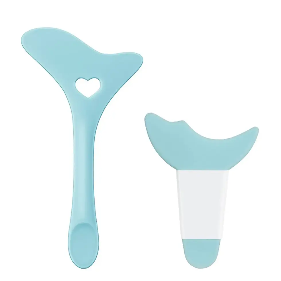 Thumbnail: Wholesale  Multi-functional Eyeliner Stencil Wing Tips Silicone Eyeliner Aid Dra