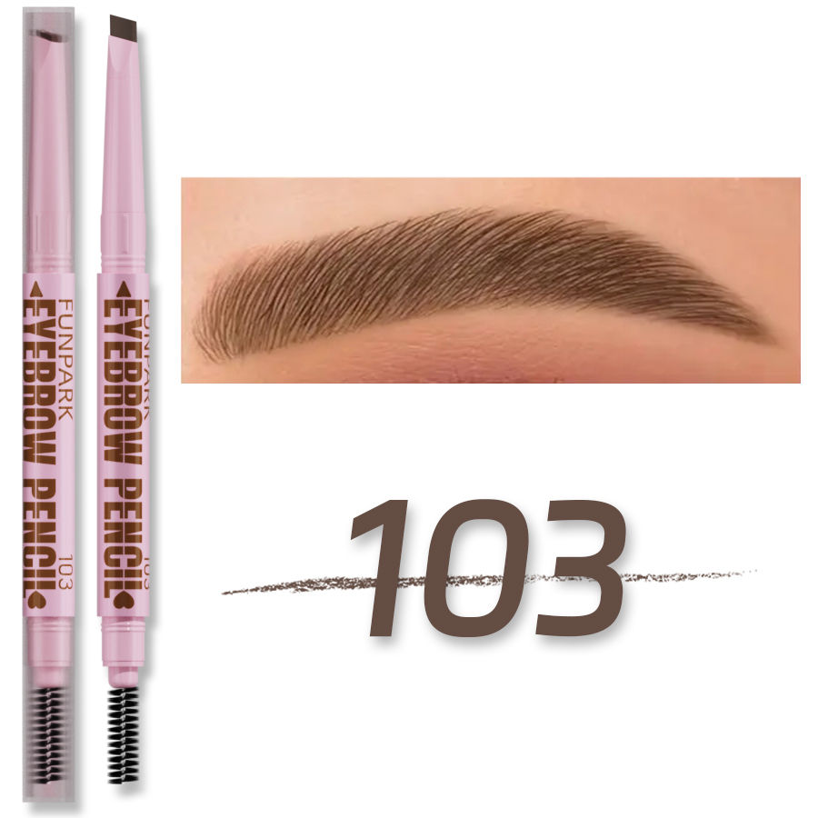 Thumbnail: 2 in1 Eyebrow pencil professional Cosmetics makeup for women 5 Colors Waterproof