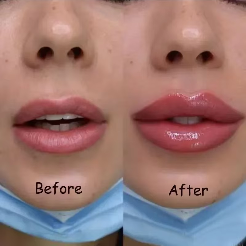 Thumbnail: Instant Volumising Lip Plumper Oil Enhancer Lip Gloss Plumping Serum Moisturizin