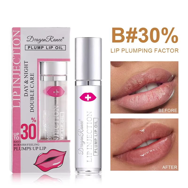 Thumbnail: Instant Volumising Lip Plumper Oil Enhancer Lip Gloss Plumping Serum Moisturizin