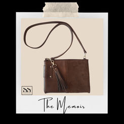 The Memoir Brown Clutch