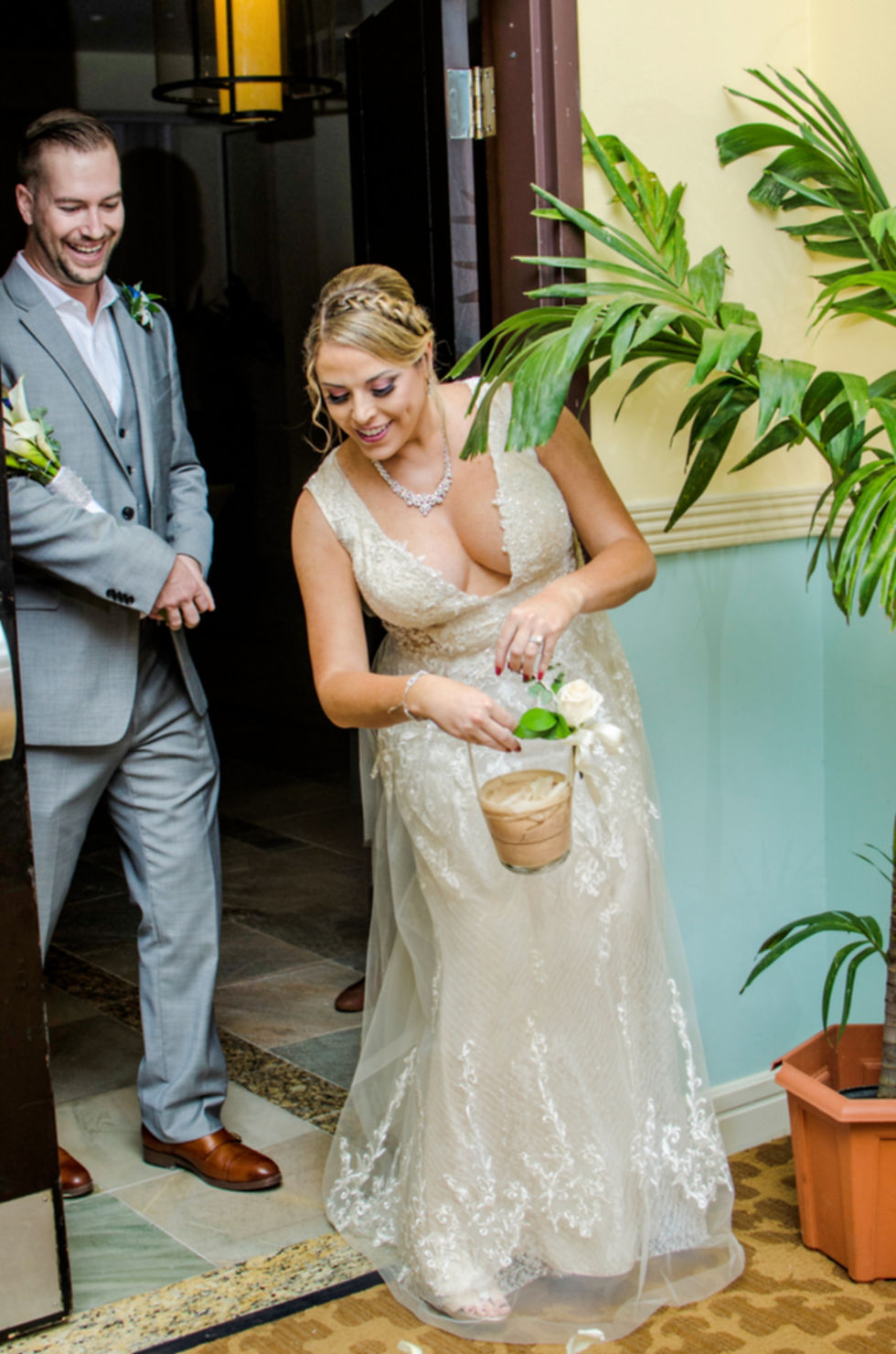 Wedding Photo in Jamaica by Kevin Wright of World's Richest Photographer LLC