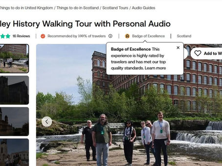 Paisley Tours Earns Viator Badge of Excellence – Thanks to Our Amazing Guests!