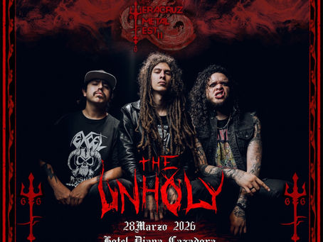 The Unholy en Veracruz Metal Fest 2026!!!!